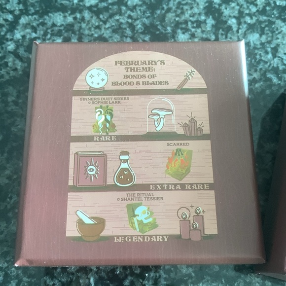 Bookish Box Scarred Pin - Picture 2 of 6